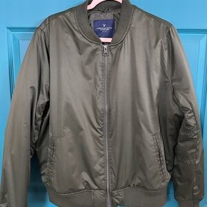 American Eagle Olive Green Jacket
